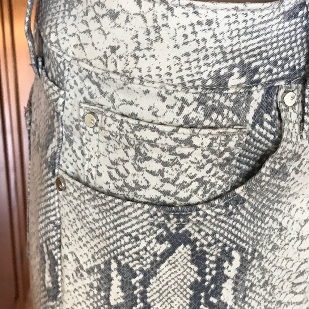 JOE’S snake embossed skinny Jeans size 28 - Picture 3 of 9